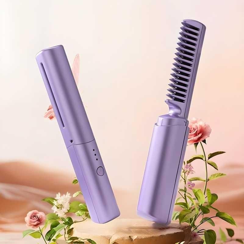 MeneFlix Portable Hair Straightener Hot Comb
